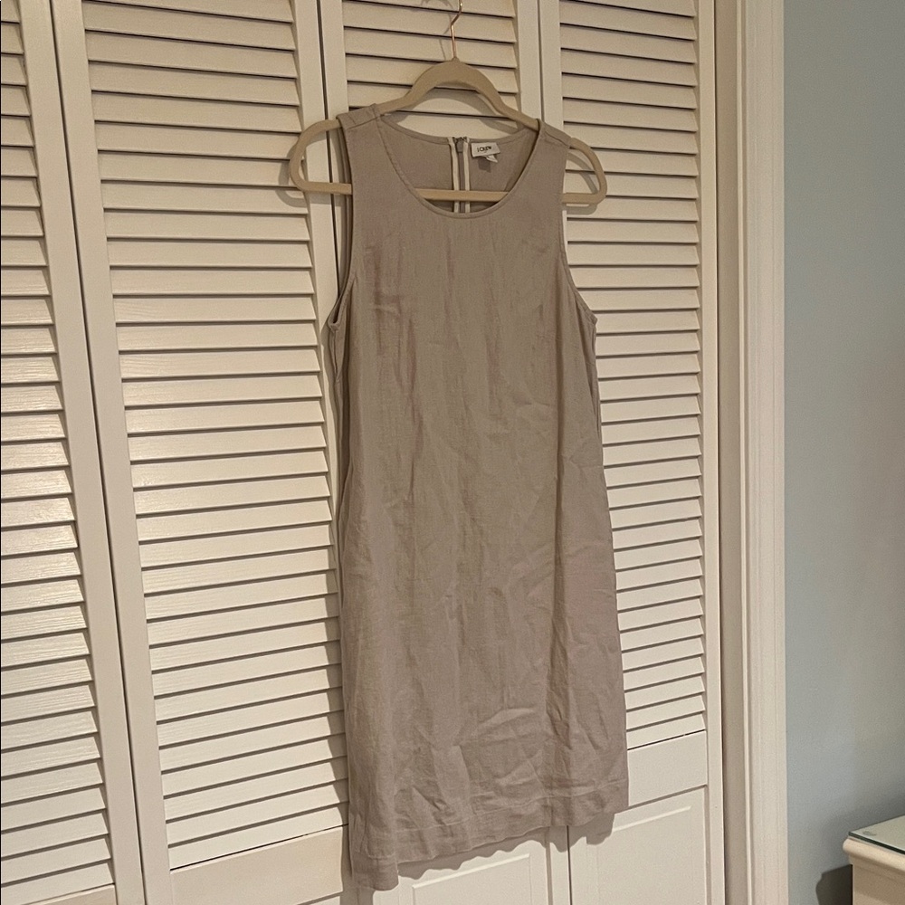 J Crew Factory Linen Dress - NEVER WORN